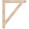 Ekena Millwork Traditional Arts & Crafts Smooth Bracket, Douglas Fir, 3 1/2"W x 32"D x 38"H BKT04X32X38TRA03SDF - alternate 4
